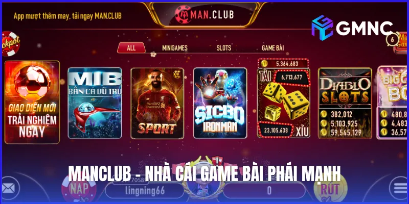 Manclub – Live Casino nhiều bàn chơi, dealer chuyên nghiệp